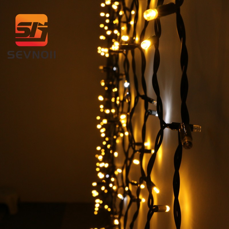 LED Curtain Light Wedding Scene Stage Decoration Colorful Waterfall Light Christmas