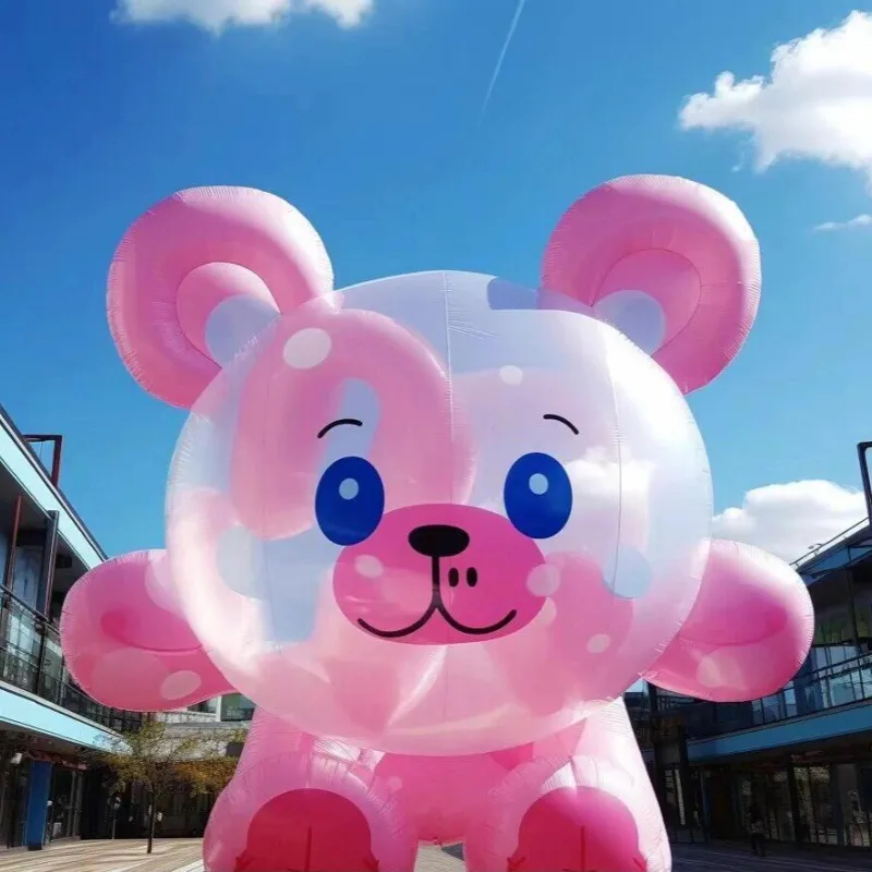 Colorful Cartoon Bear Inflatable Display