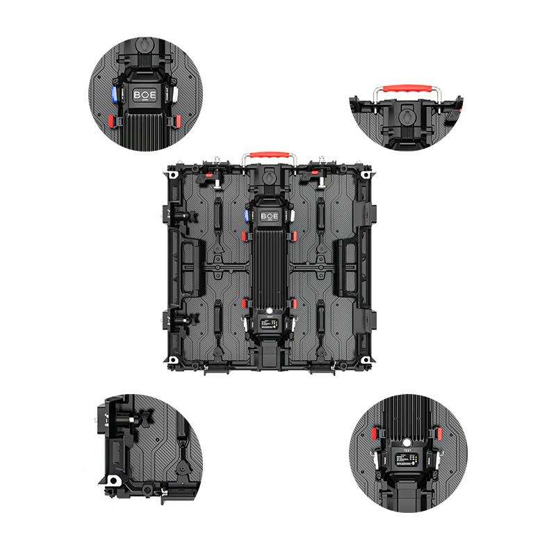 Outdoor Advertising Stage Curved Rental LED Display for Music Festivals