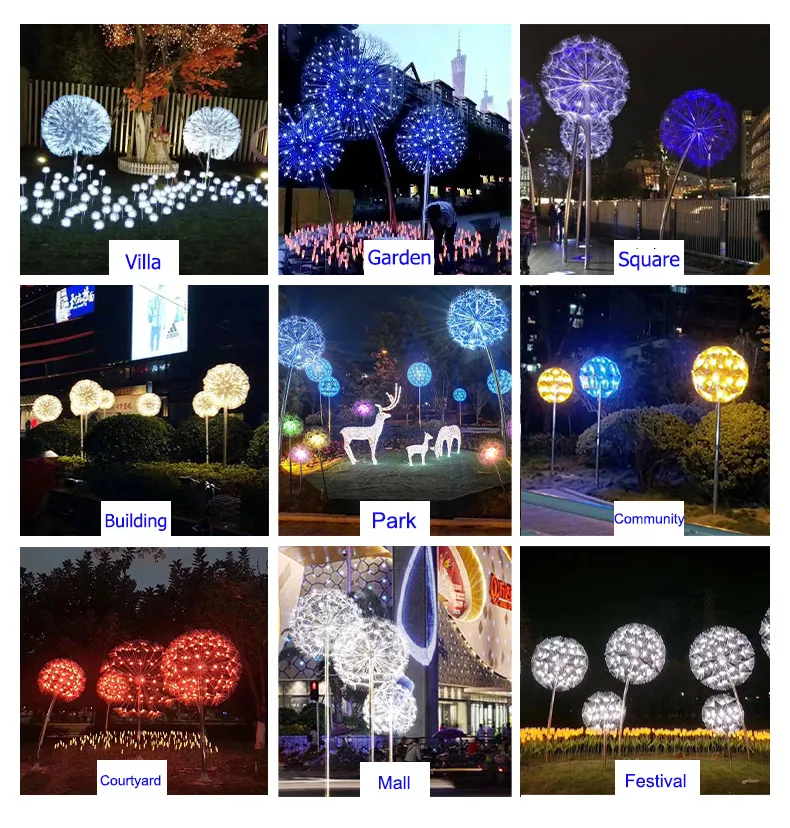 Light up LED Garden Flower Light
