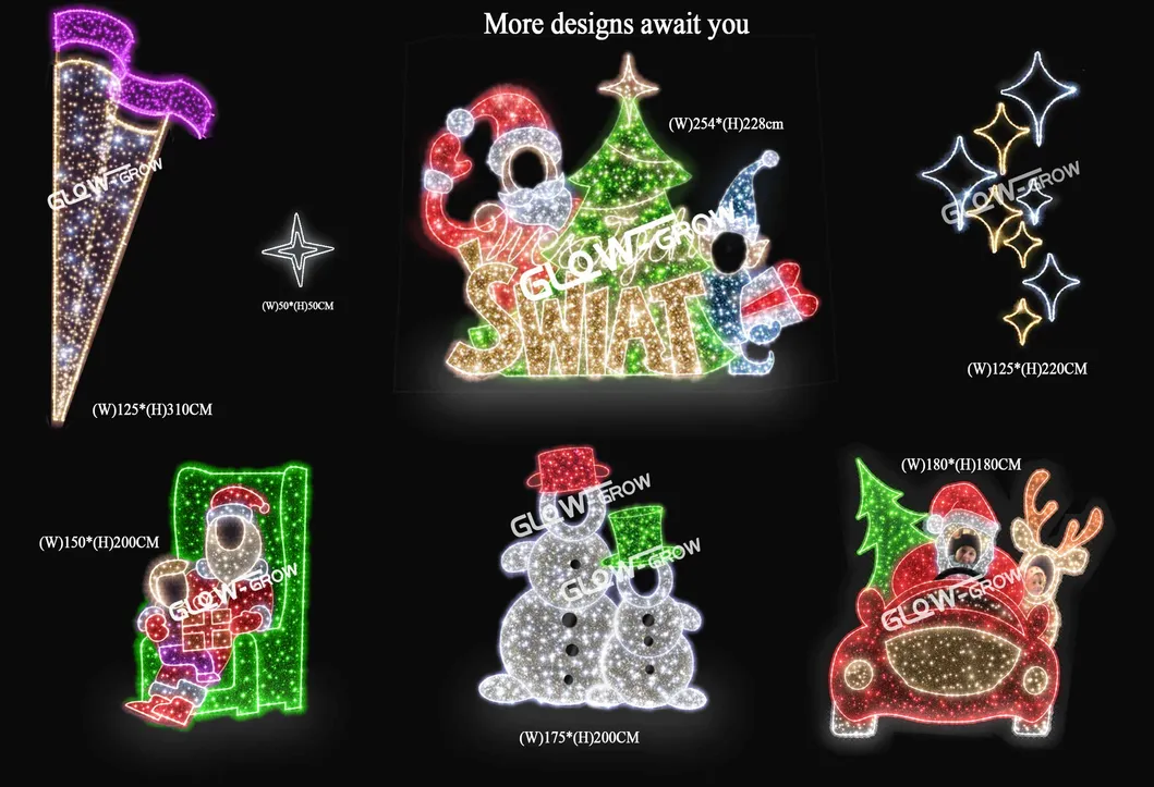 Christmas LED Starburst Motif Light