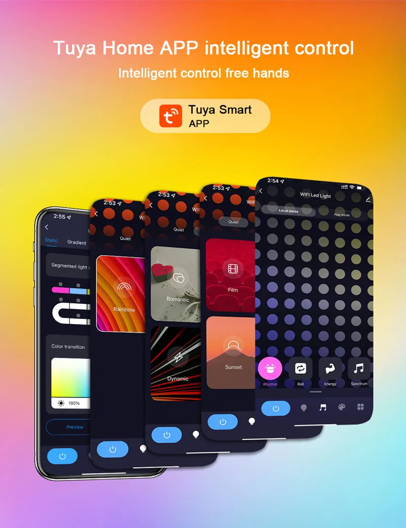 Smart DIY RGB Hexagonal Wall LED Lamp