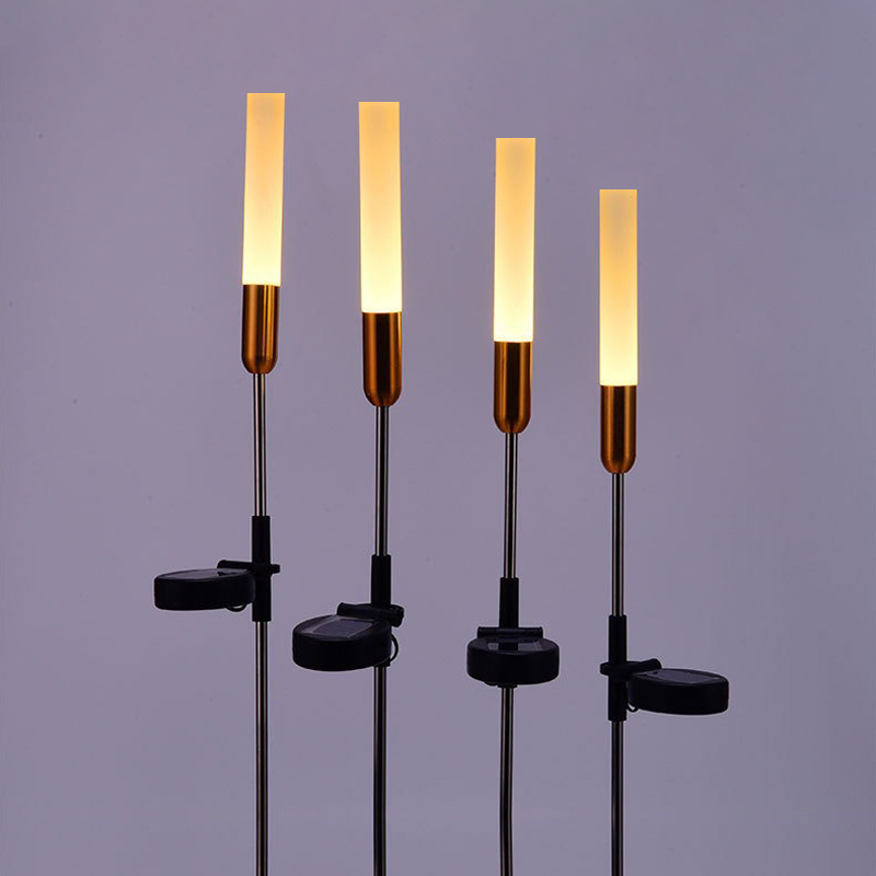 Solar Flowers Lights Outdoor Garden Waterproof Luminous Solar Decoration Reed Lawn Stake Light for Patio Yard Pathway Landscape