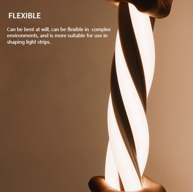 6X12mm LED Neon Lights 24V/12V Side Bending Warm White Red Blue Green Red LED Light