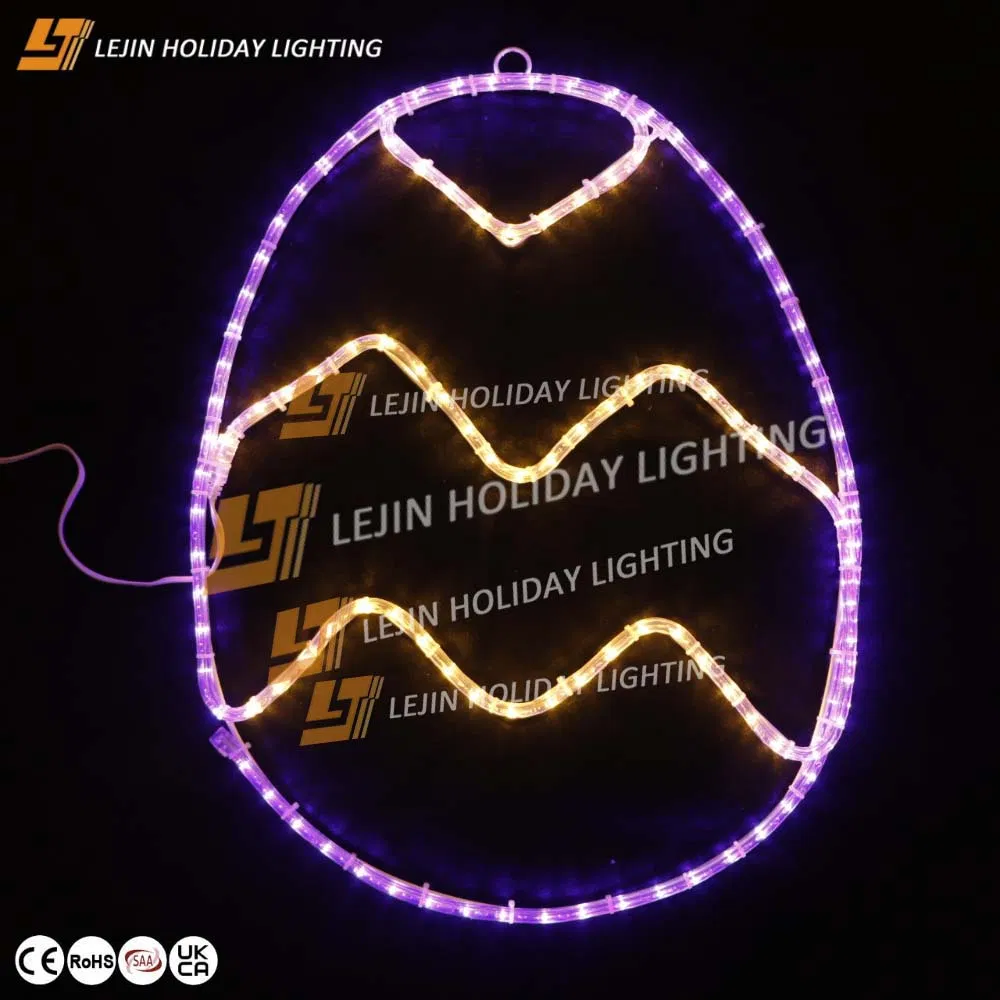 LED Easter Egg Motif Light for Holiday Decoration