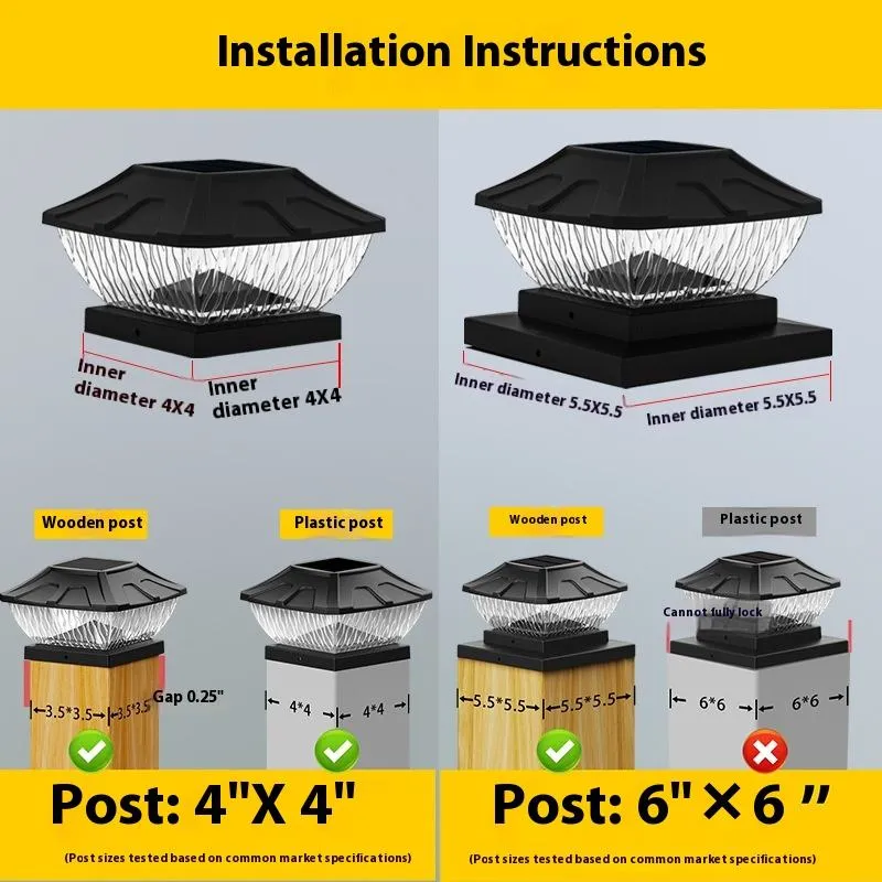 Garden Decorative Column Light