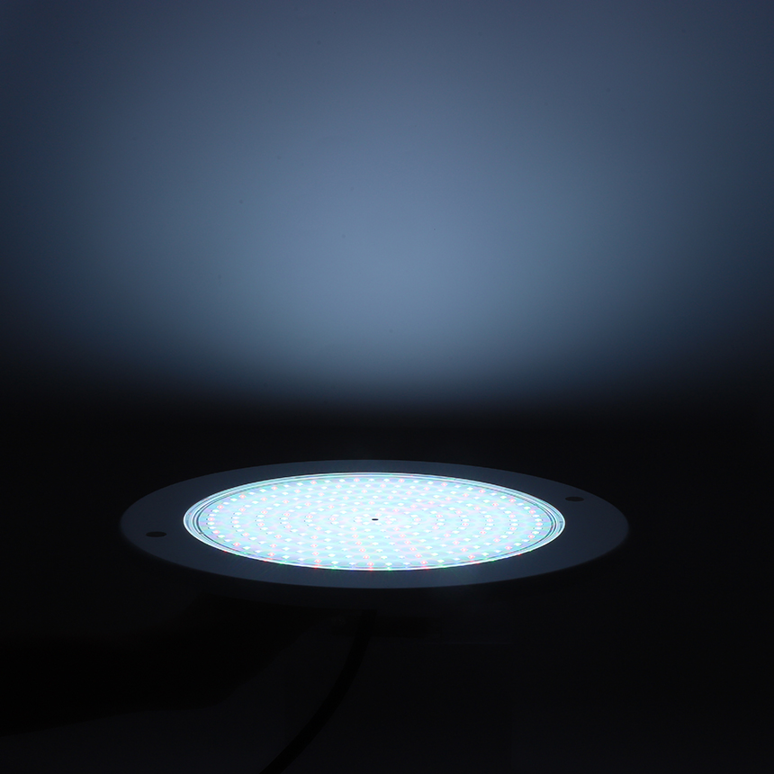 Standard Crosshead CE RoHS IP68 Waterproof Wall Mounted 35W RGB Warm White LED Swimming Pool Light for Pool