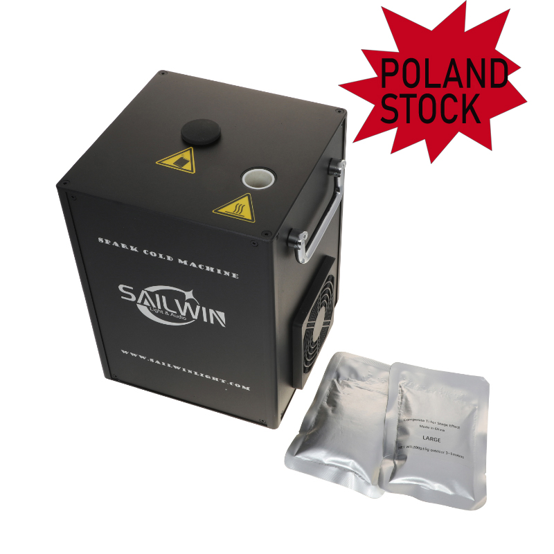 Stage Light DMX512 Wireless Fountain Waterfall Fireworks Spark Machine