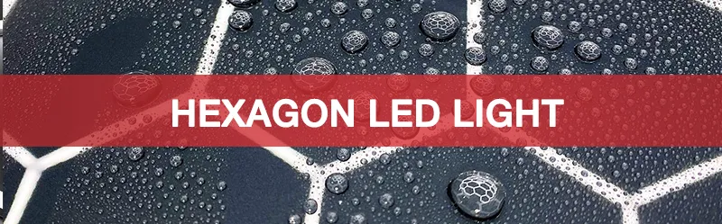 Hexagonal Garage LED Light