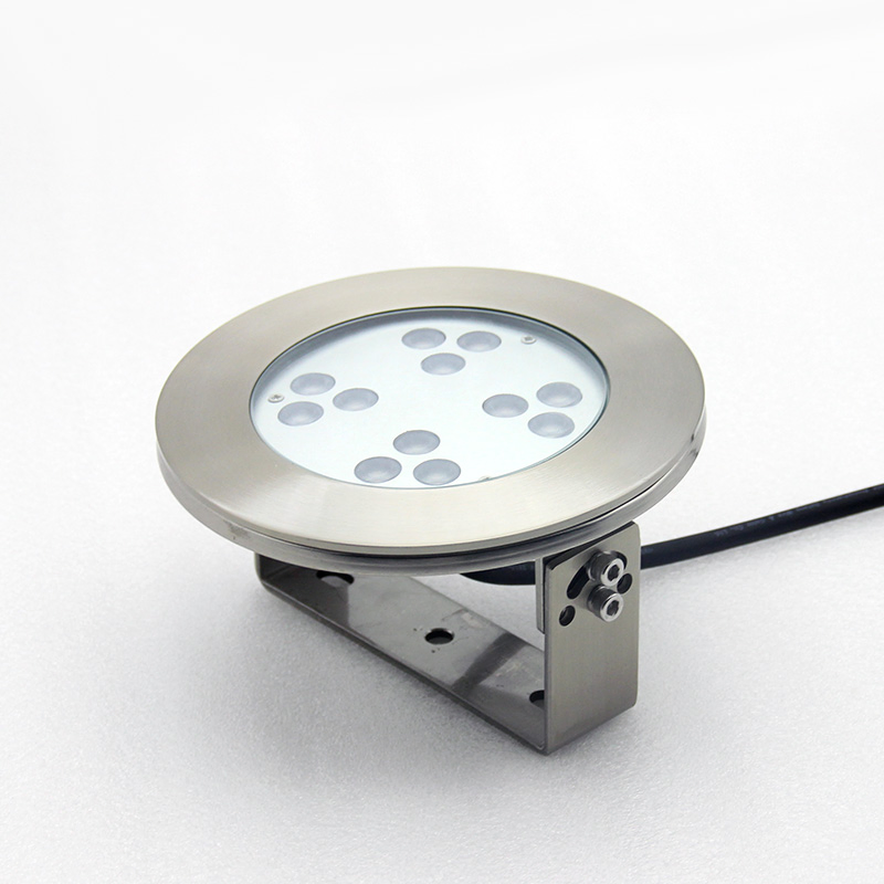 High Power RGB Stainless Steel IP68 Waterproof Pool LED Underwater Fountain Light