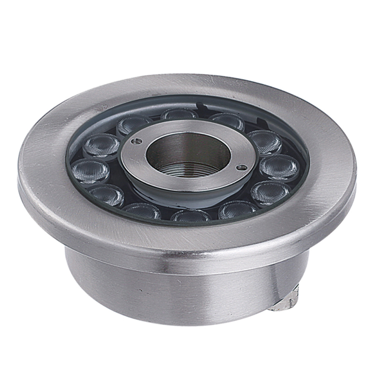 RoHS Outdoor IP68 Waterproof Submersible RGB DMX Underwater LED Fountains Lights