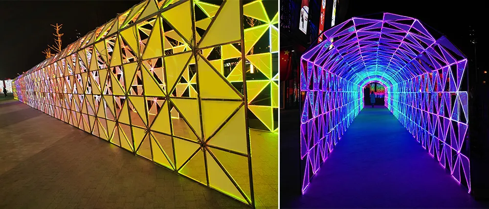 LED Arch Tunnel Detail