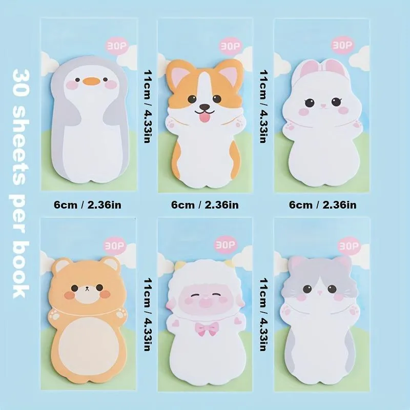 Animal Sticky Notes 6