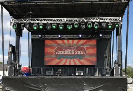 Outdoor Die-Casting Aluminum P2.6 P2.9 P3.9 LED Screen Display for Festival Celebrations,