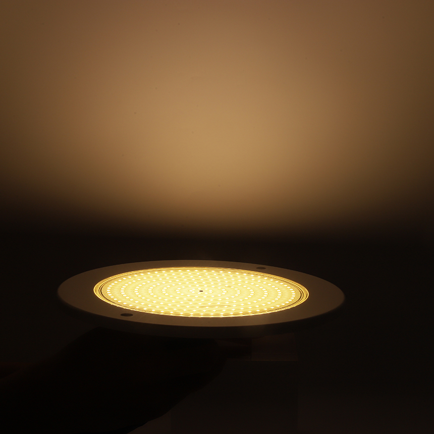 Standard Crosshead CE RoHS IP68 Waterproof Wall Mounted 35W RGB Warm White LED Swimming Pool Light for Pool