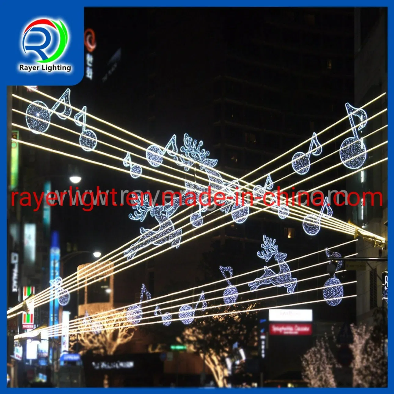 LED Holiday Outdoor Decoration LED Motif Ornament Mall Lights LED Street Decoration