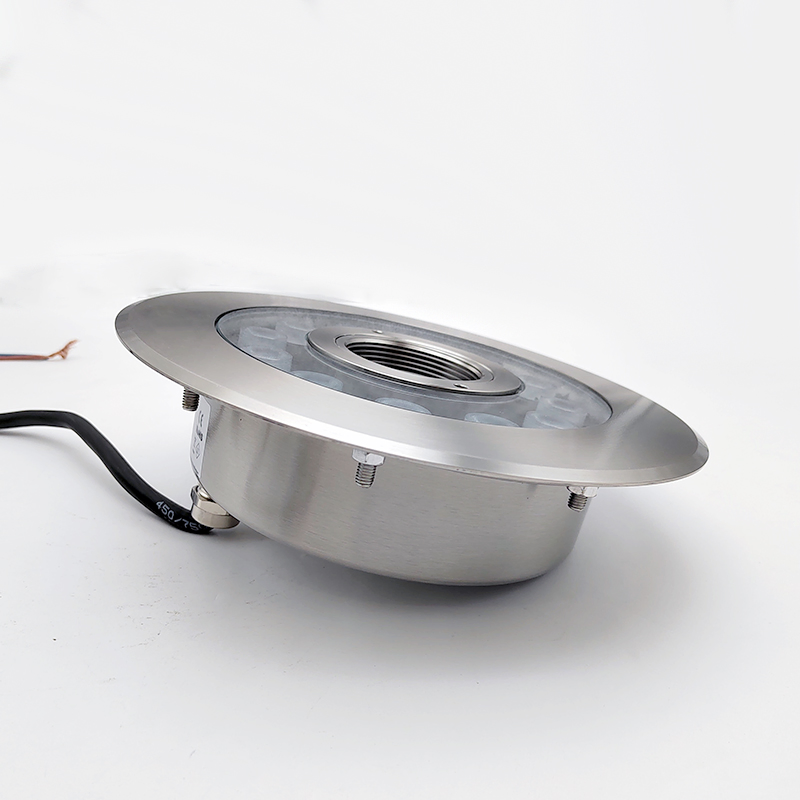 Stainless Steel RGBW DMX Submersible Underwater Lights IP68 DMX512 RGB/RGBA DC24V LED Fountain Lights