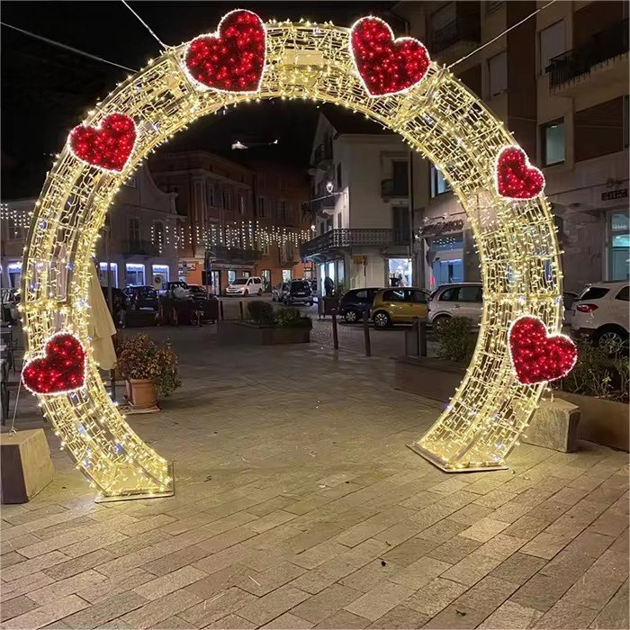 Waterproof LED Street Motif Light for Christmas Halloween Wedding Diwali Festival Decorations Landscape