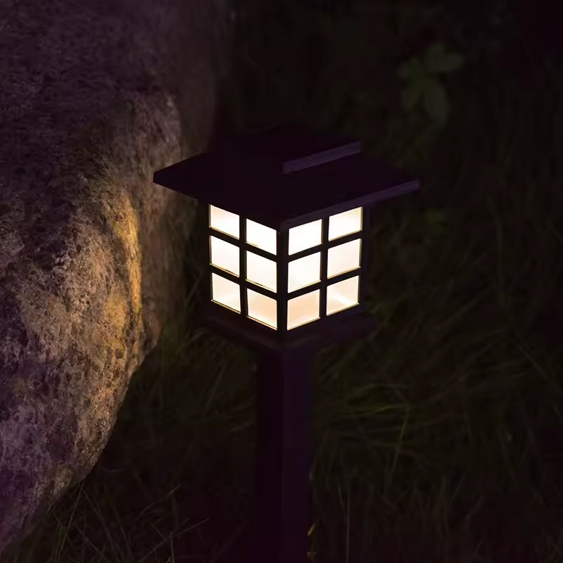 Landscape Stake Lights Waterproof Solar RGB Light Outdoor LED Solar Lamp Garden Pathway Yard Lawn Light