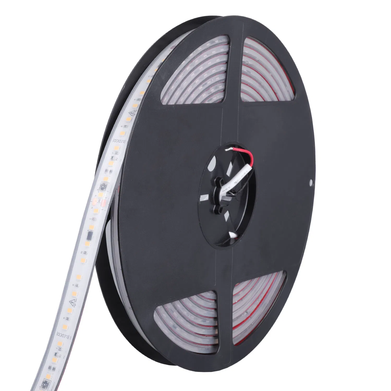 OEM ODM High Volt AC 110V 220V Waterproof 50m/Roll SMD2835 LED Light Flexible Strip