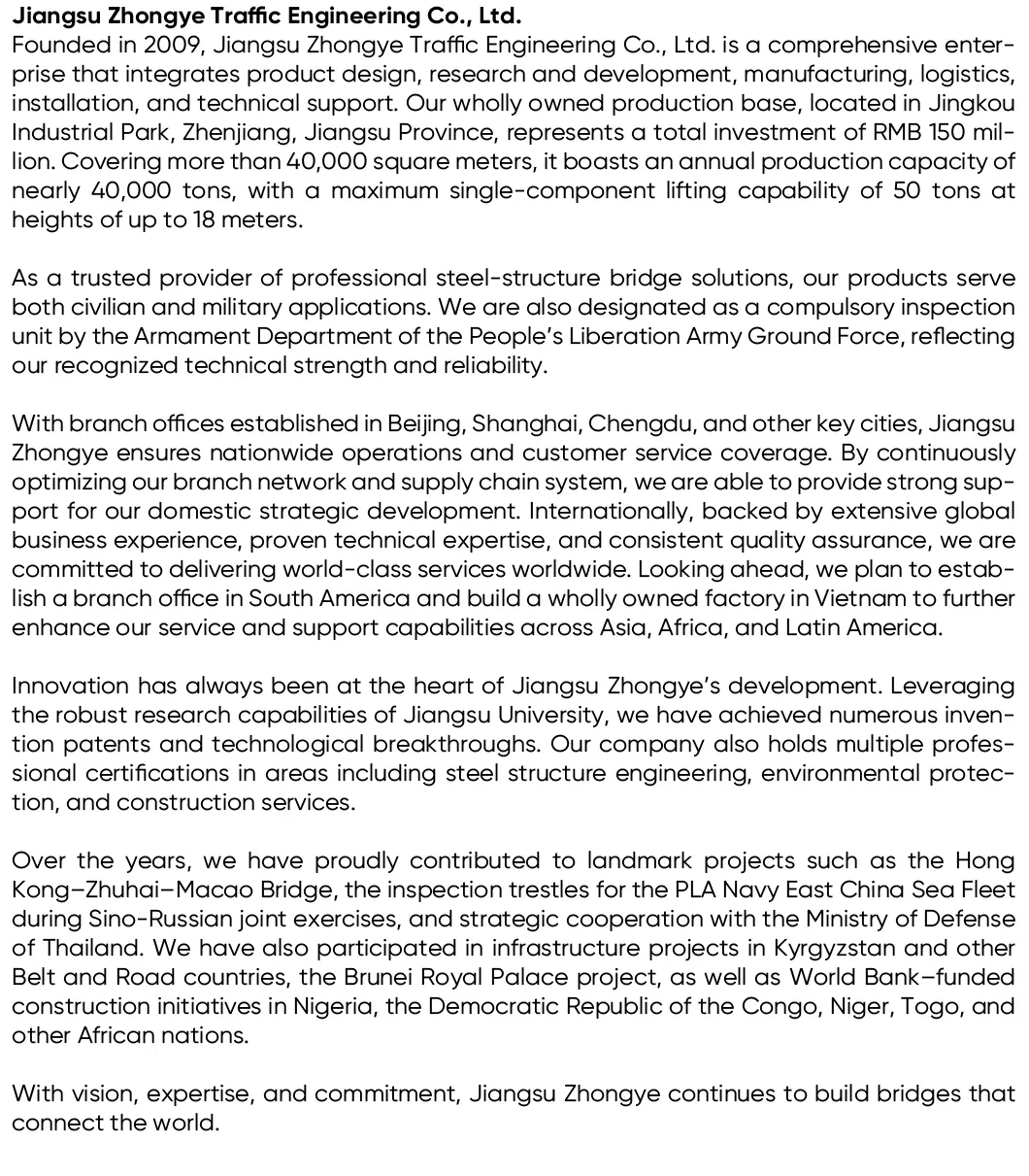 Large Scale Bridge Project