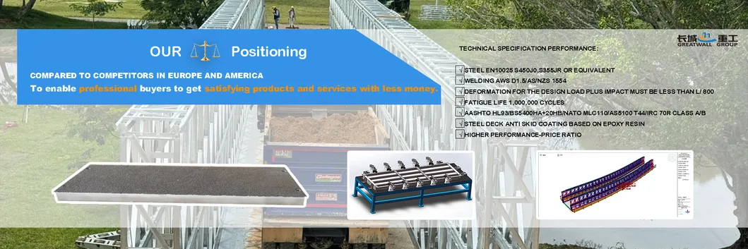 Steel Structure Compact Bailey Bridge