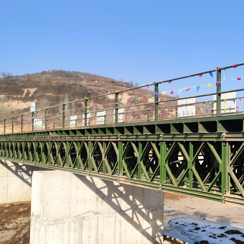 Prefabricated Structure Low Cost Temporary Factory Supply Portable Bridge