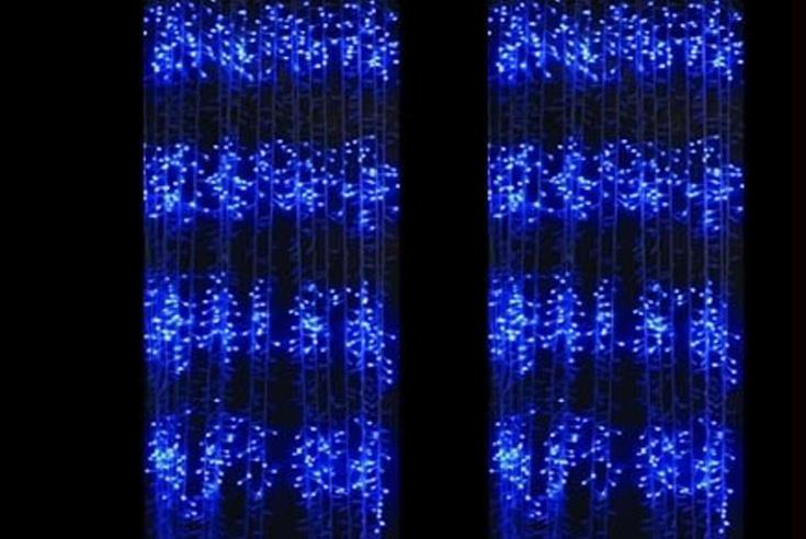 Twinkle Decoration LED Waterfall Holiday Festival Light Outdoor Decoration LED String Light