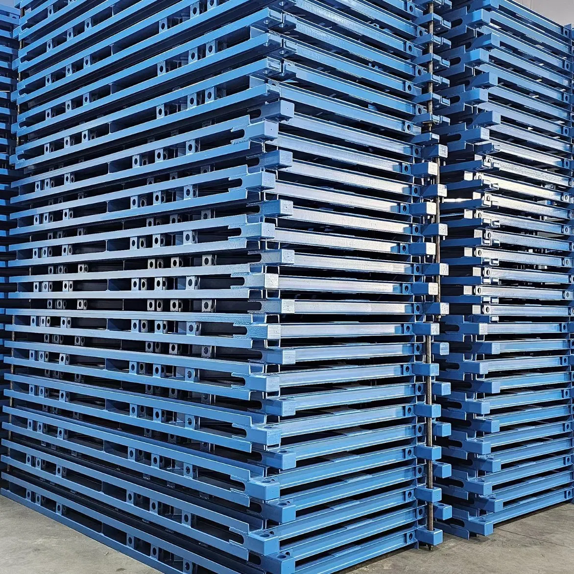 Prefabricate Pedestrian Metal Frame Steel Double Truss Large Span Bridge