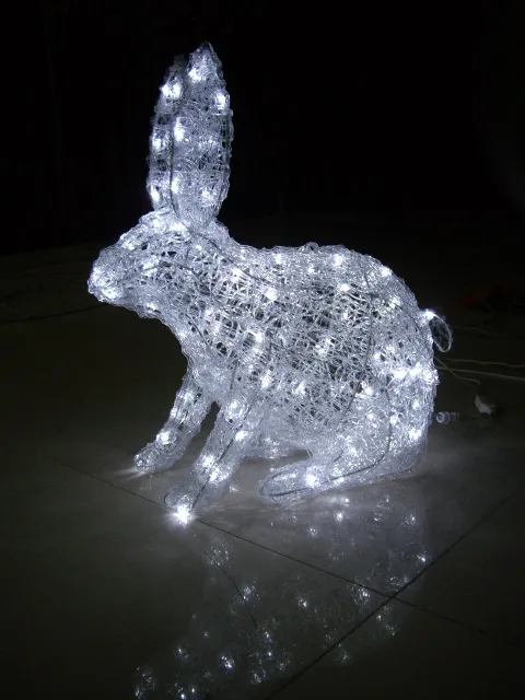 LED Rabbit Motif Light