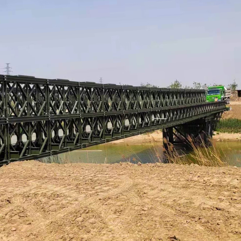 Prefabricated Structure Low Cost Temporary Factory Supply Portable Bridge