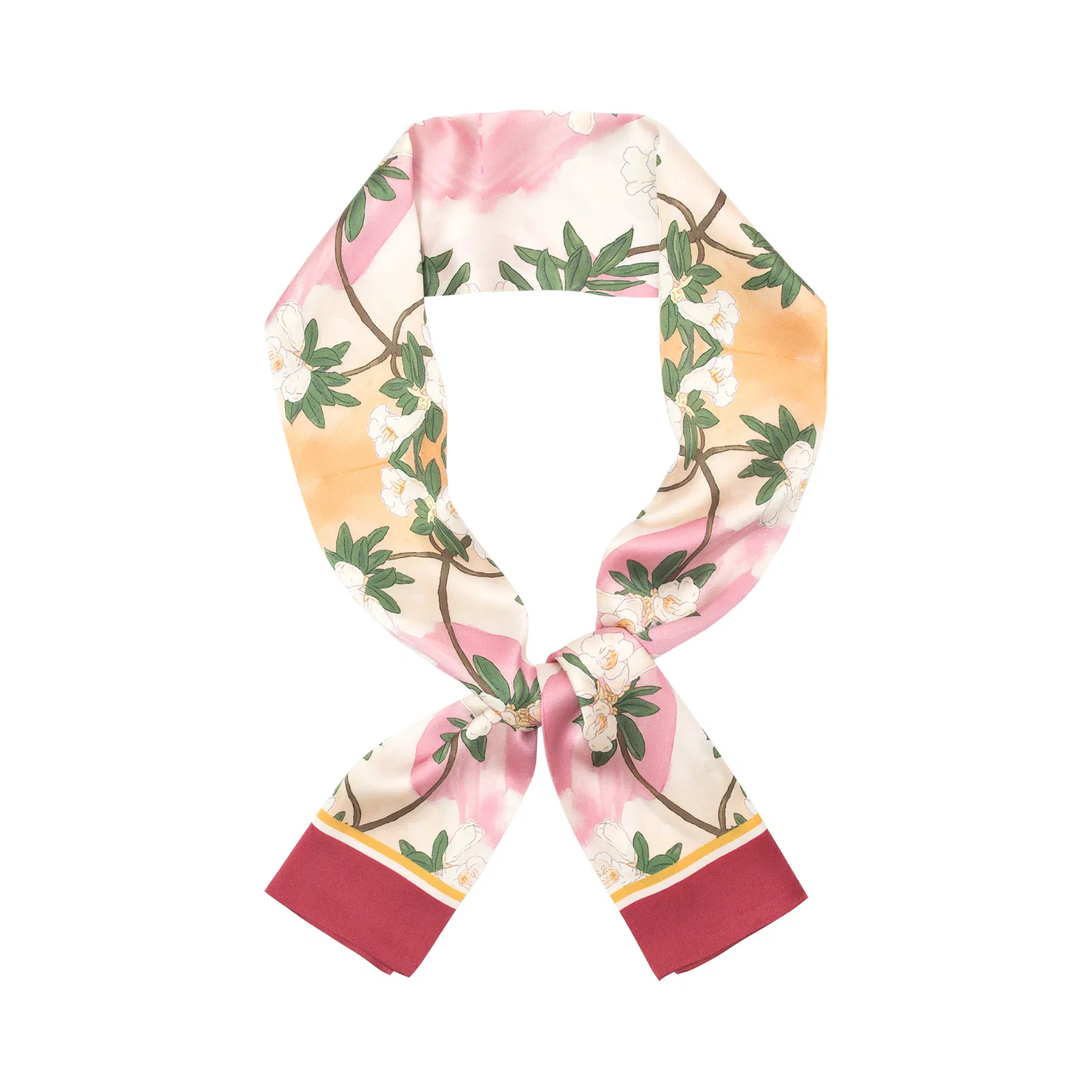 Custom Printing Silk Twilly Tie