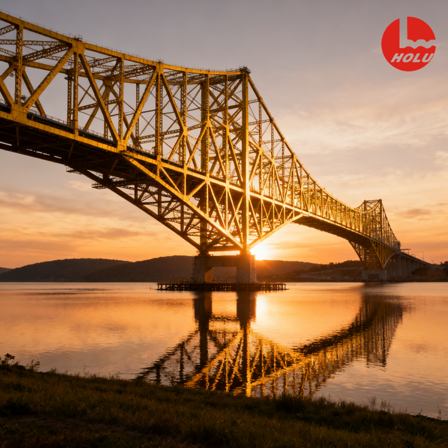 High-Quality Modular Steel Bridge with Enhanced Structural Stability