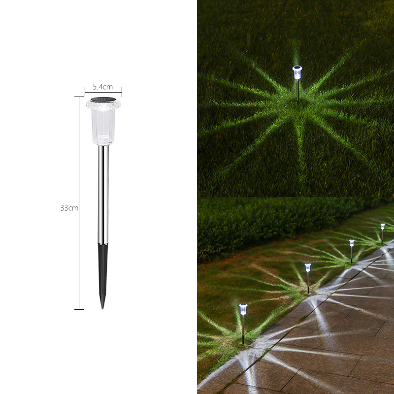 Dusk to Dawn Photocell Stake Included Outdoor Landscape Lighting Lamp Garden LED Solar Path Light