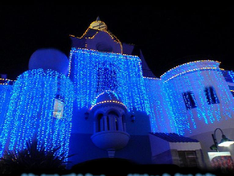 Twinkle Decoration LED Waterfall Holiday Festival Light Outdoor Decoration LED String Light