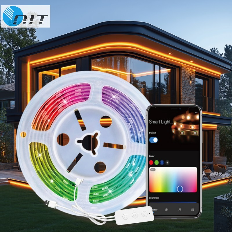 Color-Changing Smart LED Light Strips, 10m &amp; 20m Length Options