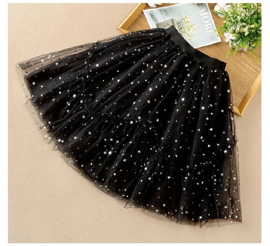 Kids Tulle Skirt Black