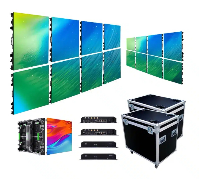 Portable Indoor Outdoor P3.91 LED Display for Festivals and Concerts