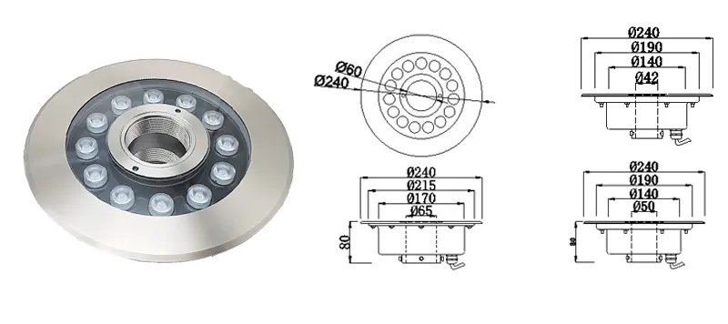 LED Fountain Light Overview