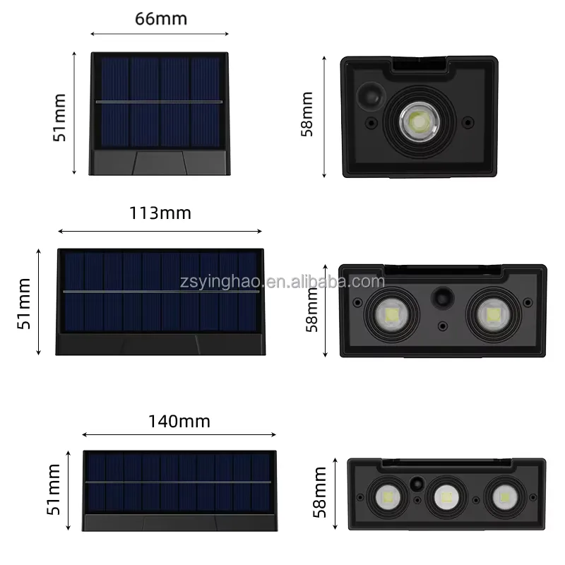 Wall Mount Solar Lamp