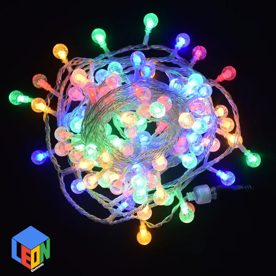 Water Proof Christmas and New Year Home and Outdoor LED Decoration String Light (Low Safety Voltage)