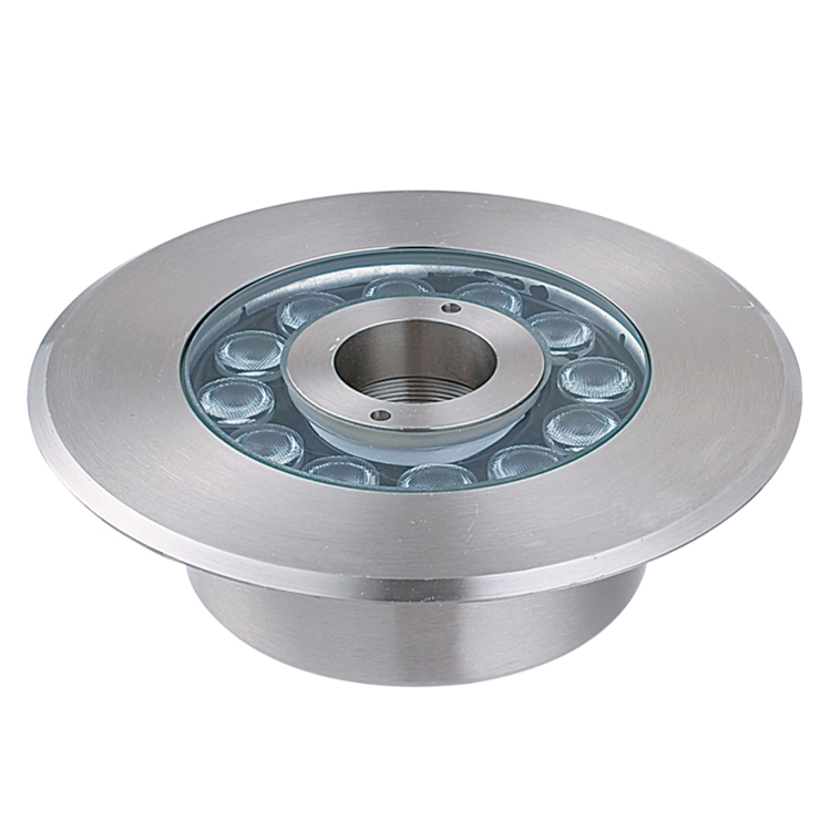 Stainless Steel Outdoor Submersible IP68 12V 24V RGB RGBW DMX Pool LED Underwater Fountain Nozzles Lights