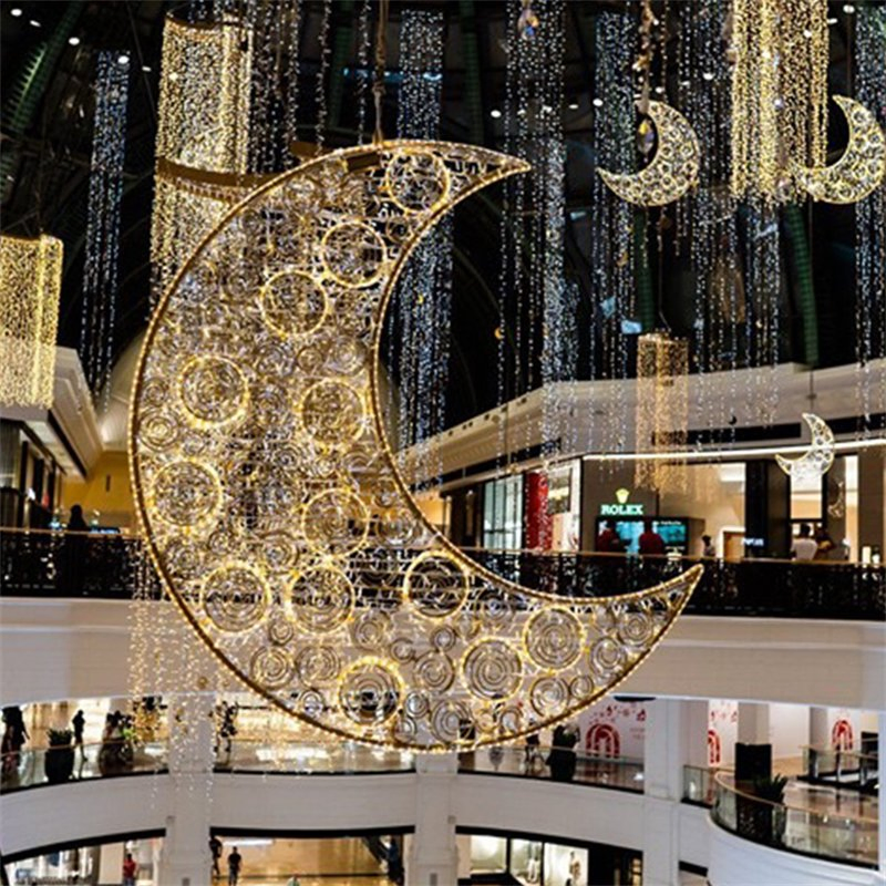 Ramadan Celebration Eid Festival Motif Lighting for Outdoor Commercial Display