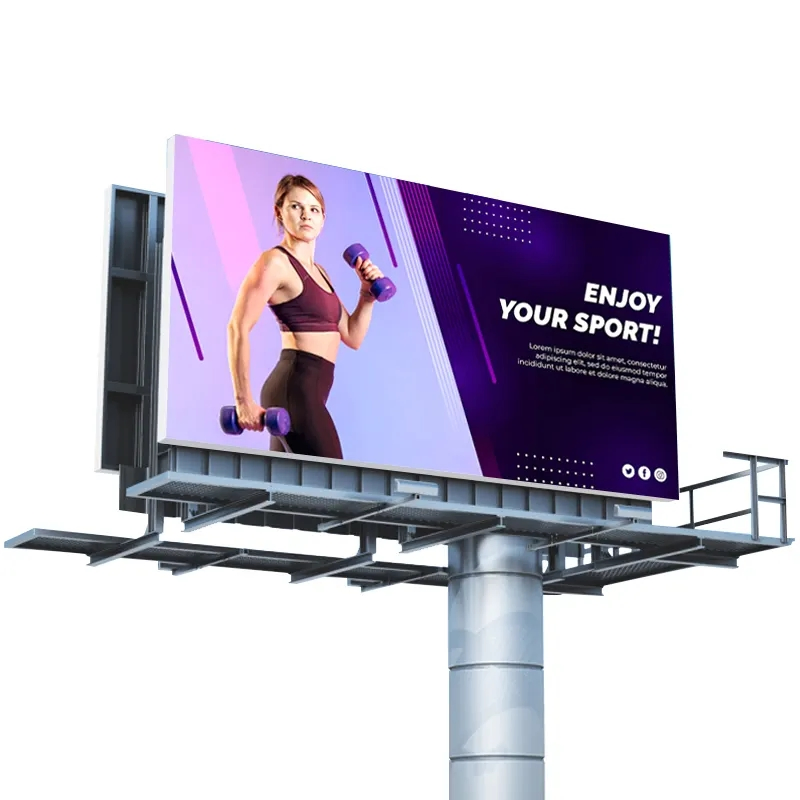 Super Large Size Outdoor LED Display Can Provide Huge Display Area Suitable for Large Scale Publicity Display in Outdoor Plaza Commercial Center and Other Place