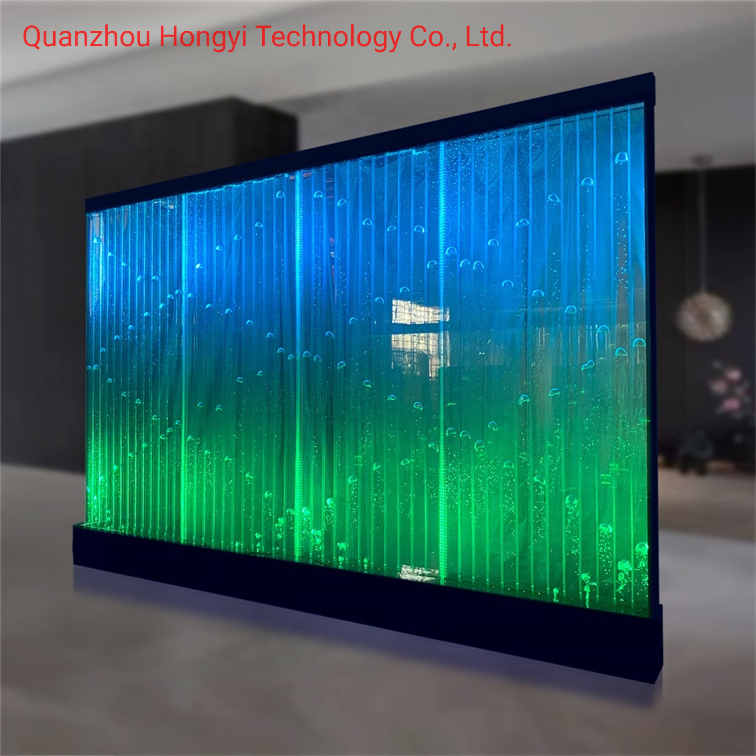 Customized Digital Waterfall LED Fountain LED Lights Hot Sale Night Club Wall Decor