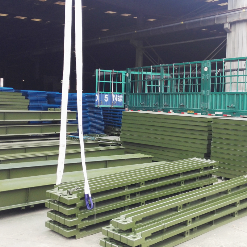 Low Cost Temporary Bailey Steel Structure Bridge Components Professional Design
