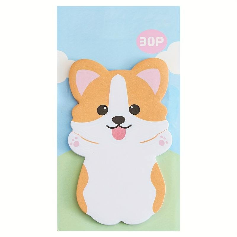 Hot-Selling Custom Cute Cartoon Animal Shaped Self-Adhesive Sticky Notes