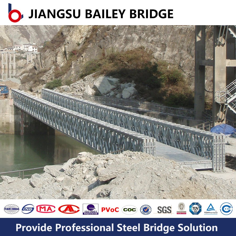 Made in China Price Steel Bailey Suspension Bridge Prefabricated Modern Design