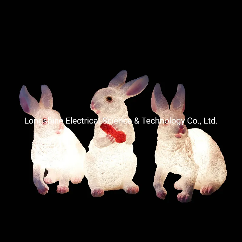 LED Easter Bunny Lights View