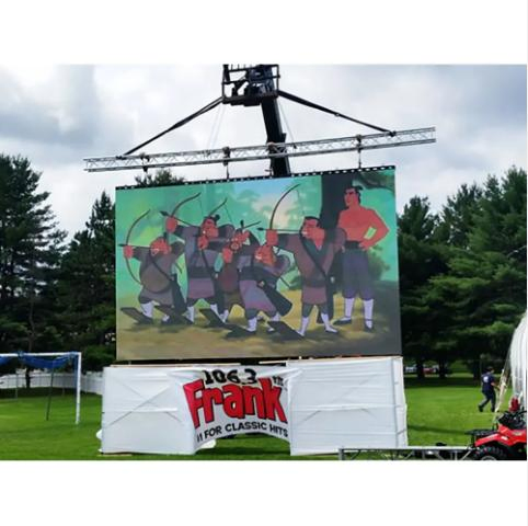 Outdoor Die-Casting Aluminum P2.6 P2.9 P3.9 LED Screen Display for Festival Celebrations,